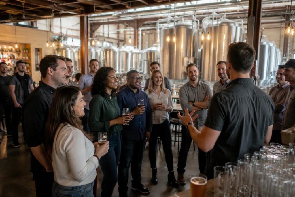 Brewery Tours for Corporate Groups & Special Events