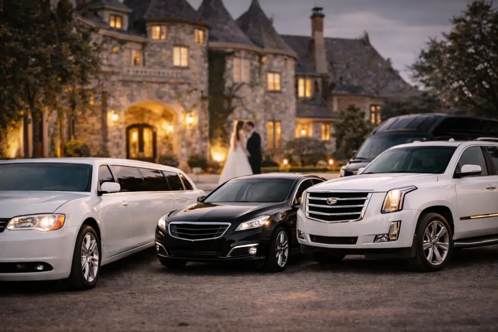 Dallas wedding limo packages