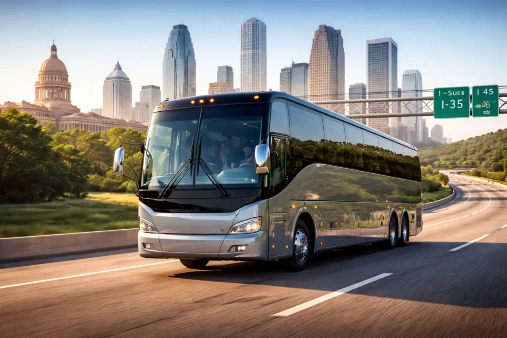 Charter Bus Rentals in Texas