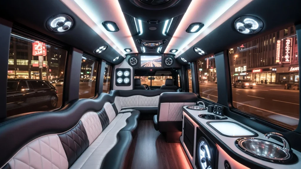 What Is a Party Bus Chauffeur Service
