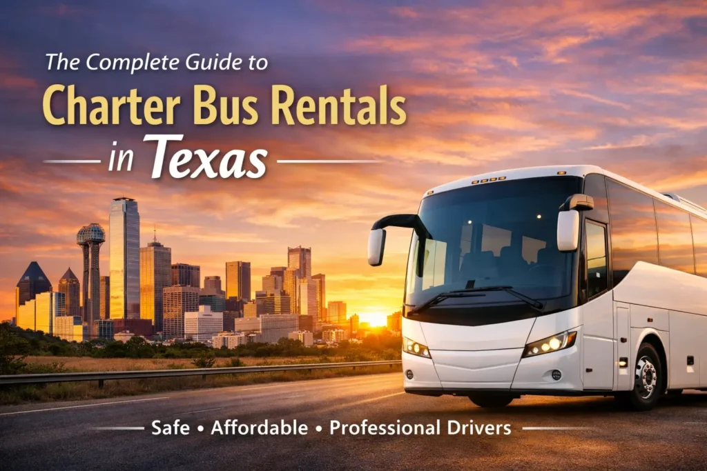 Charter Bus Rentals in Texas
