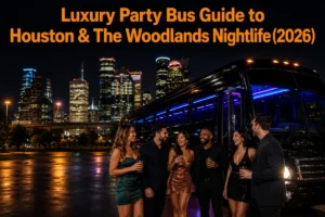 Luxury Party Bus Guide to Houston & The Woodlands Nightlife (2026)