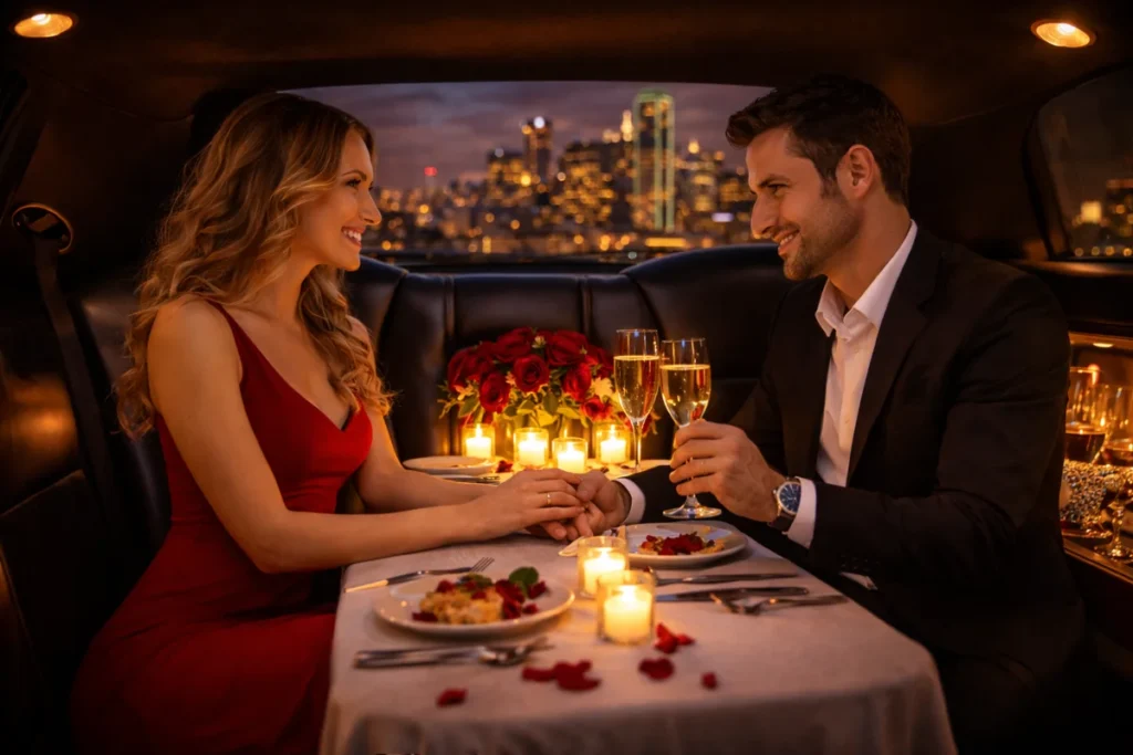 Romantic Anniversary Dinner Transportation