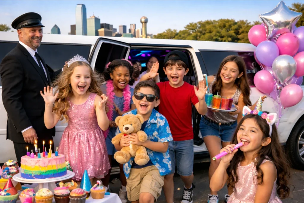 Why Dallas Parents Choose Our Kids Limo Parties