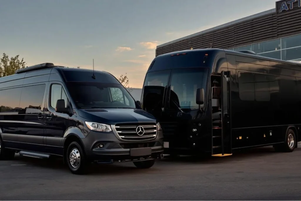 Mercedes Sprinter & Party Bus — Group Transportation to Cowboys Games