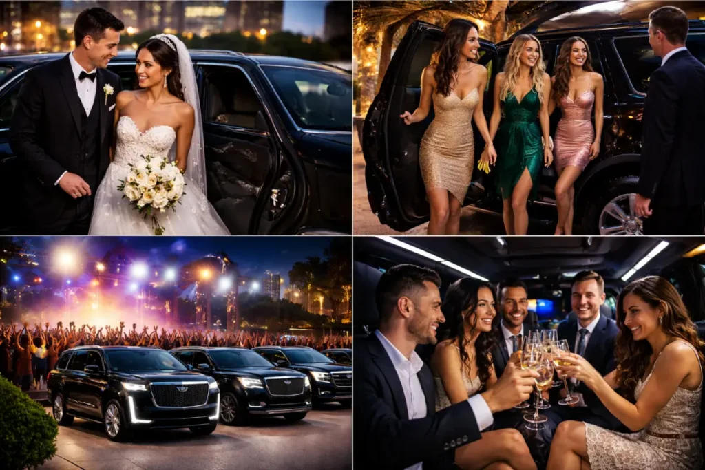 Event Transportation Austin TX (Weddings, Concerts & Special Occasions)