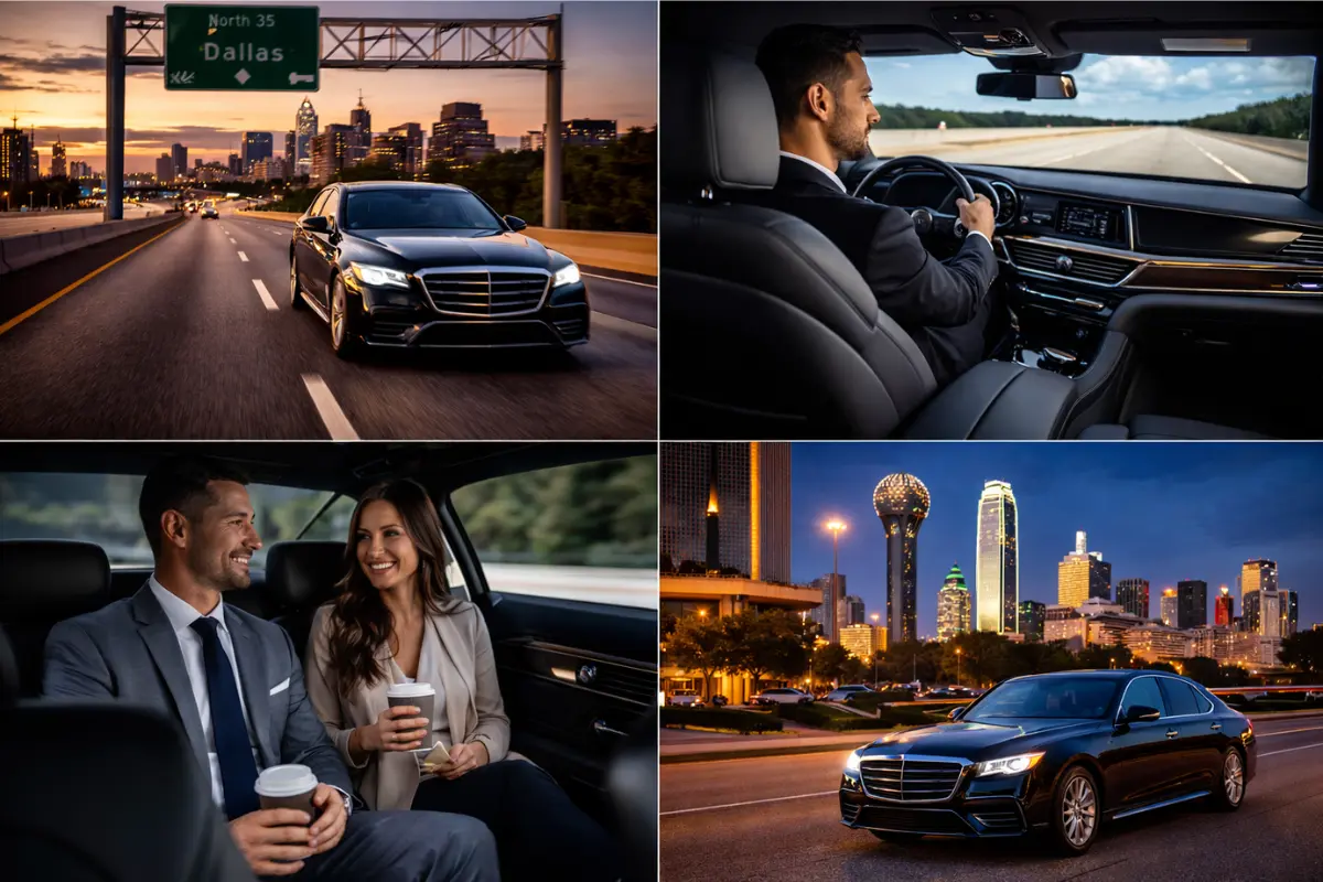 Long Distance Black Car Service – Austin to Dallas & Beyond
