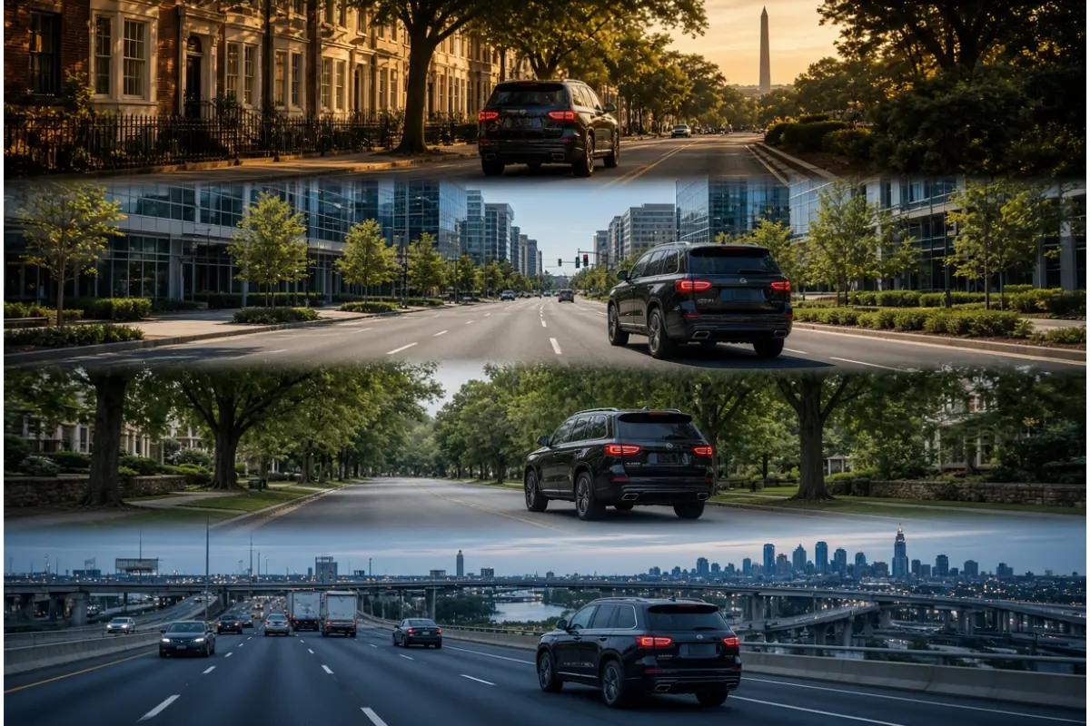 Serving Maryland, Virginia, and DC From Every Direction Dulles Airport Car Service